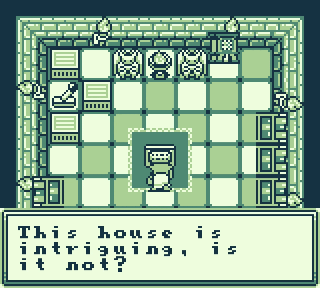 Image from Black Tower Enigma: Old-School Game Boy Fun with New Puzzles & Riddles