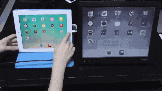 dasung paperlike pro monitor connect to iPad