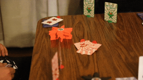 Image from This Card Game Includes THROWING STARS - Ninja Ninja