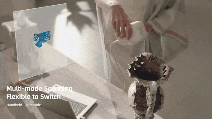 Image from Creality CR-Scan Lizard Can Convert Anything into a 3D Model